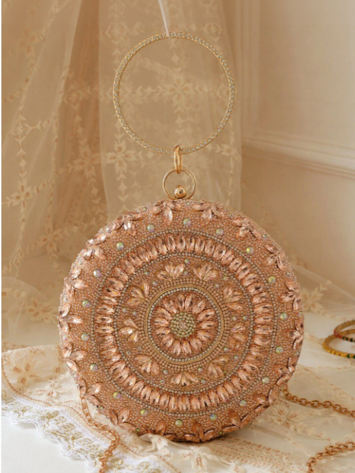CANDY BAGS Embellished Box Clutch – LUNA