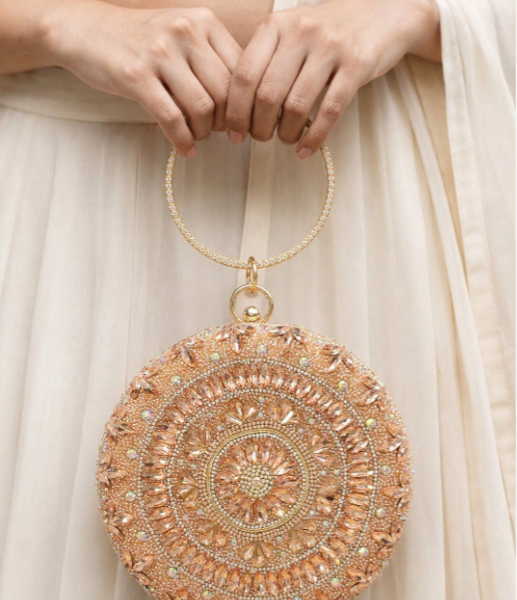 CANDY BAGS Embellished Box Clutch – LUNA