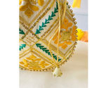 Women Hand Embroidered Wedding Bridal Potli bag for girls and women for wedding festivals gift purpose