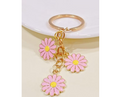Uniq design and stylist purse keychain Keyring Purse Charm Crystel Pearl Keychains Jewelry for Car Bag Purse Backpack Gift | Flower Keychains for girls and women