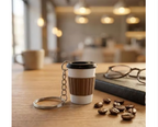 Coffee Cup Charm For Bags & Key